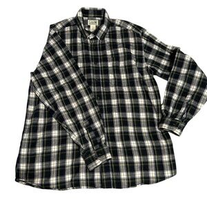 L.L. Bean Men's Plaid Button Up